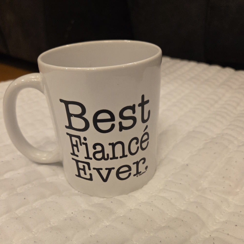 ThisWear "Best Fiancé Ever" Mug